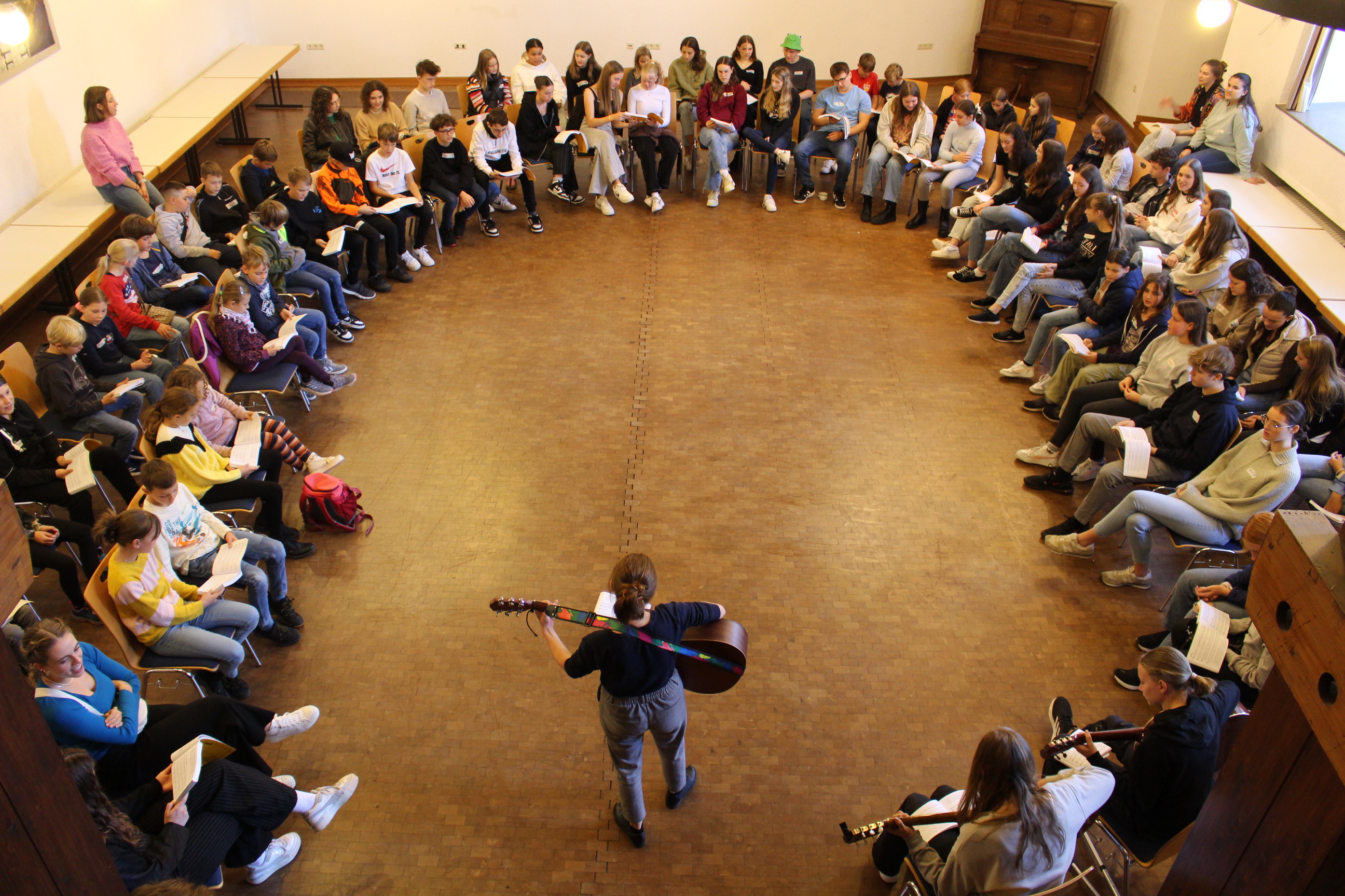 Gemeinsame Probe für den Gottesdienst
